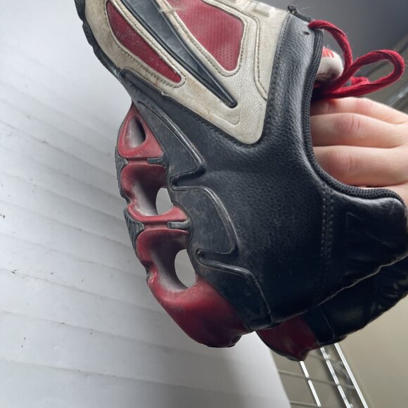 Y2K Nike Impax Atlas 3 Men's Shoes Red/Gray/White Running Size 11 Read* - Picture 10 of 16